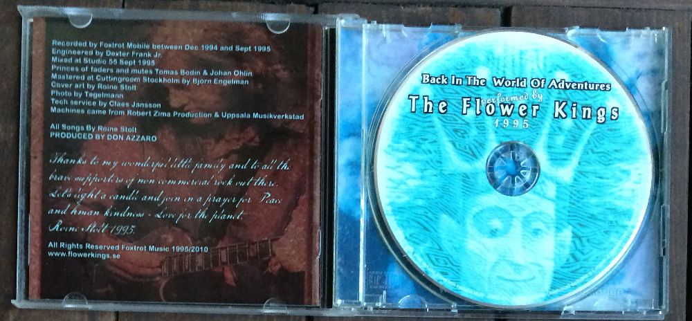 CD Flower Kings - Back In The World / Flower Power / Stardust We Are