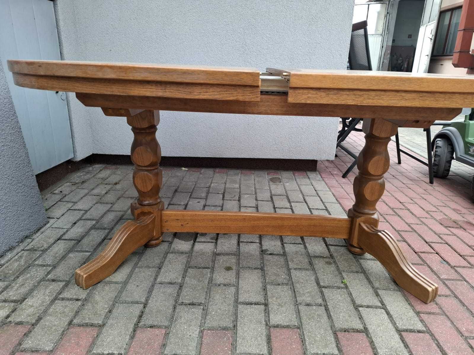 Stół dębowy rozkladany