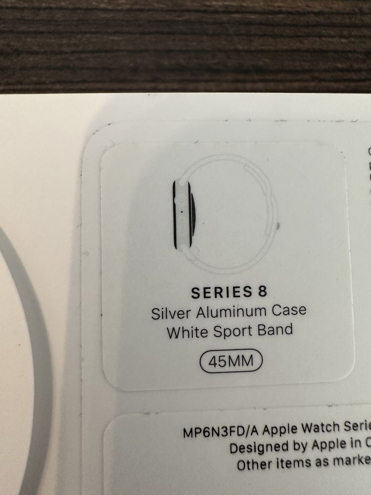 Apple Watch 8 45mm MP6N3FD/A Silver Aluminium Case Poznań Długa 14