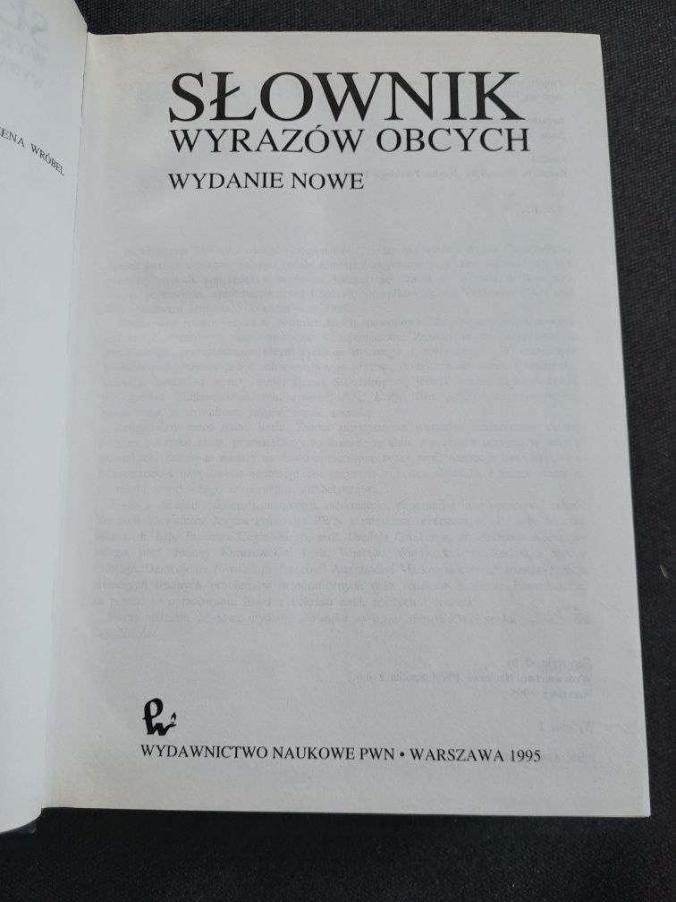 Słownik wyrazów obcych PWN