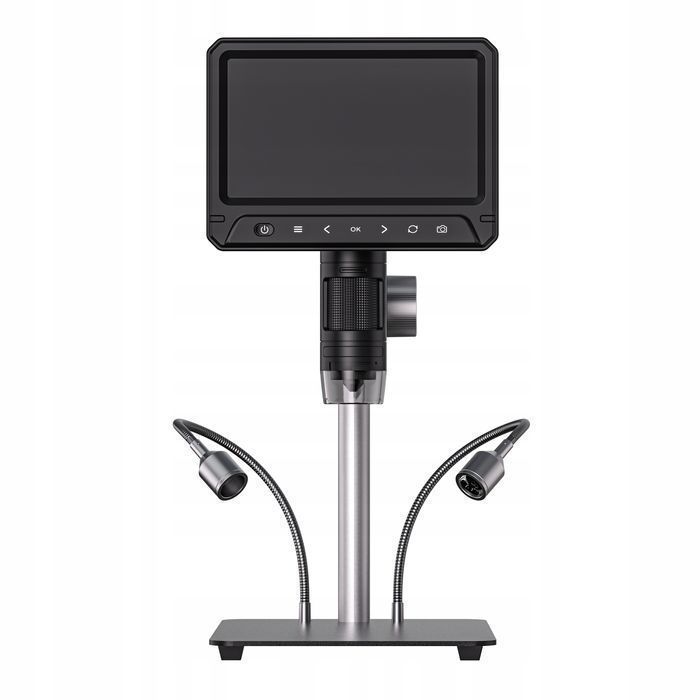 Mikroskop Ekran 7" 1200X 12MP LCD Windows macOS PC