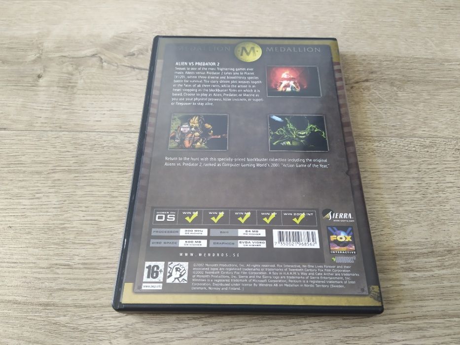 Aliens vs Predator 2 [PC] UNIKAT!