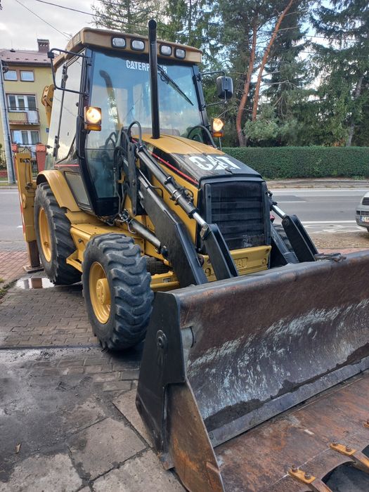 Koparko ładowarka Caterpillar 428d