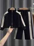 Стильний костюм для дівчинки KIDSTER “Sport Style”| Бавовна