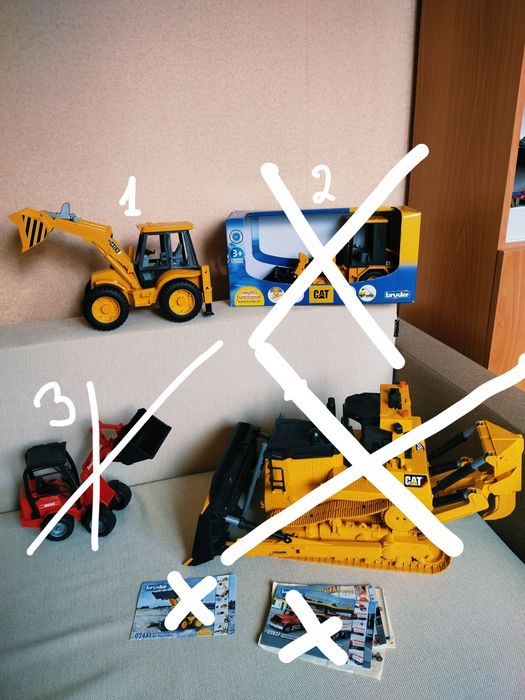 Трактор Bruder  ,Siku та інші моделі