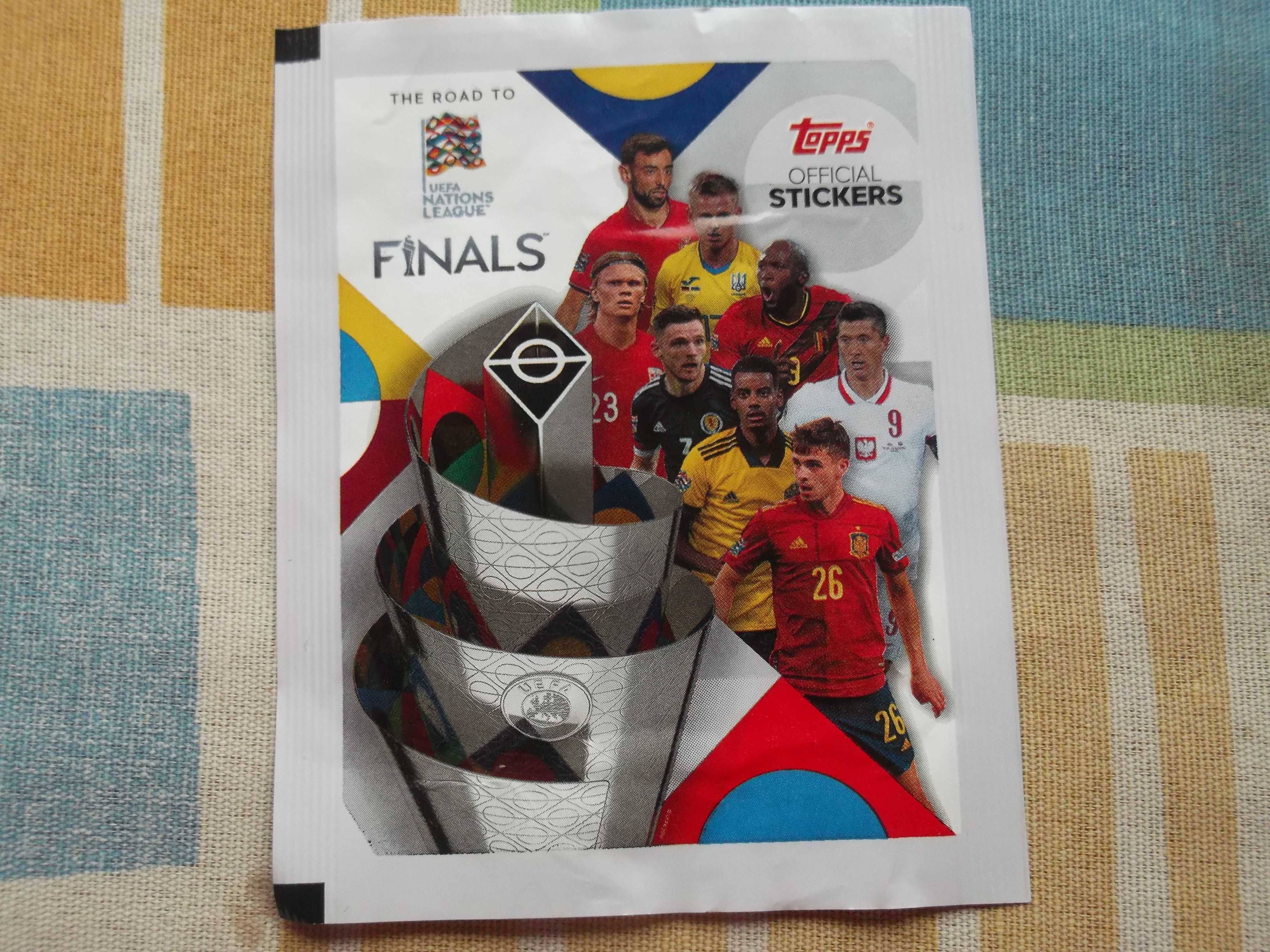 Cromos da Coleção Topps Road to UEFA Nations League Finals 2022/2023