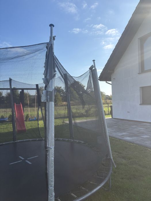 Trampolina ogrodowa, duża