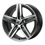 Felgi Alu aluminiowe BMW 1 2 3 X1 X2 7.5"x17 5x112 ET54 66,6mm FN13884