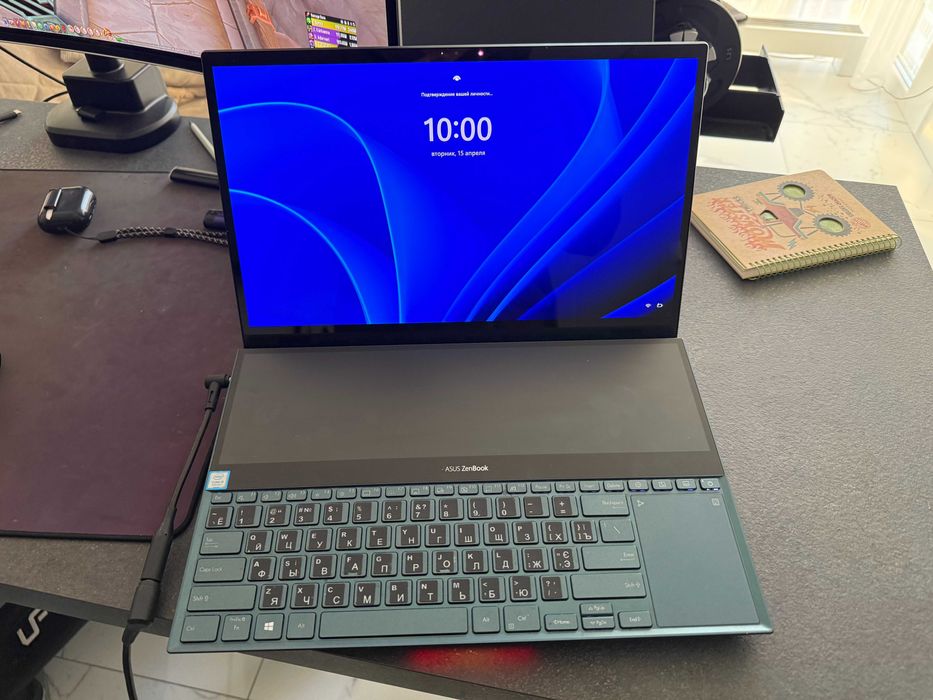 Ноутбук ASUS ZenBook Pro DUO UX581G, i9-9980HK, 32GB, ( на запчасти )