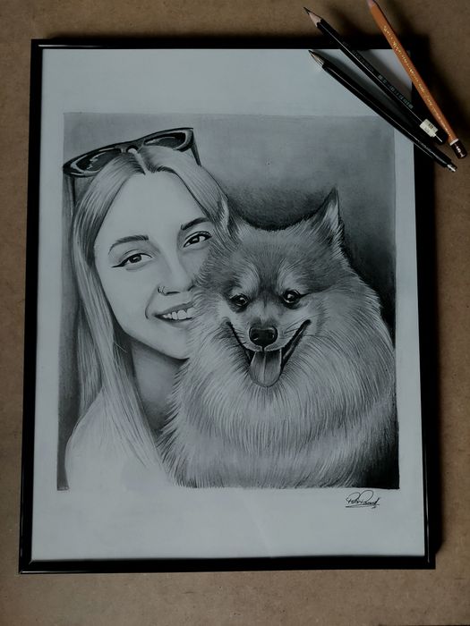 Karykatury, portrety, portrety ślubne. Rysunek na zamówienie