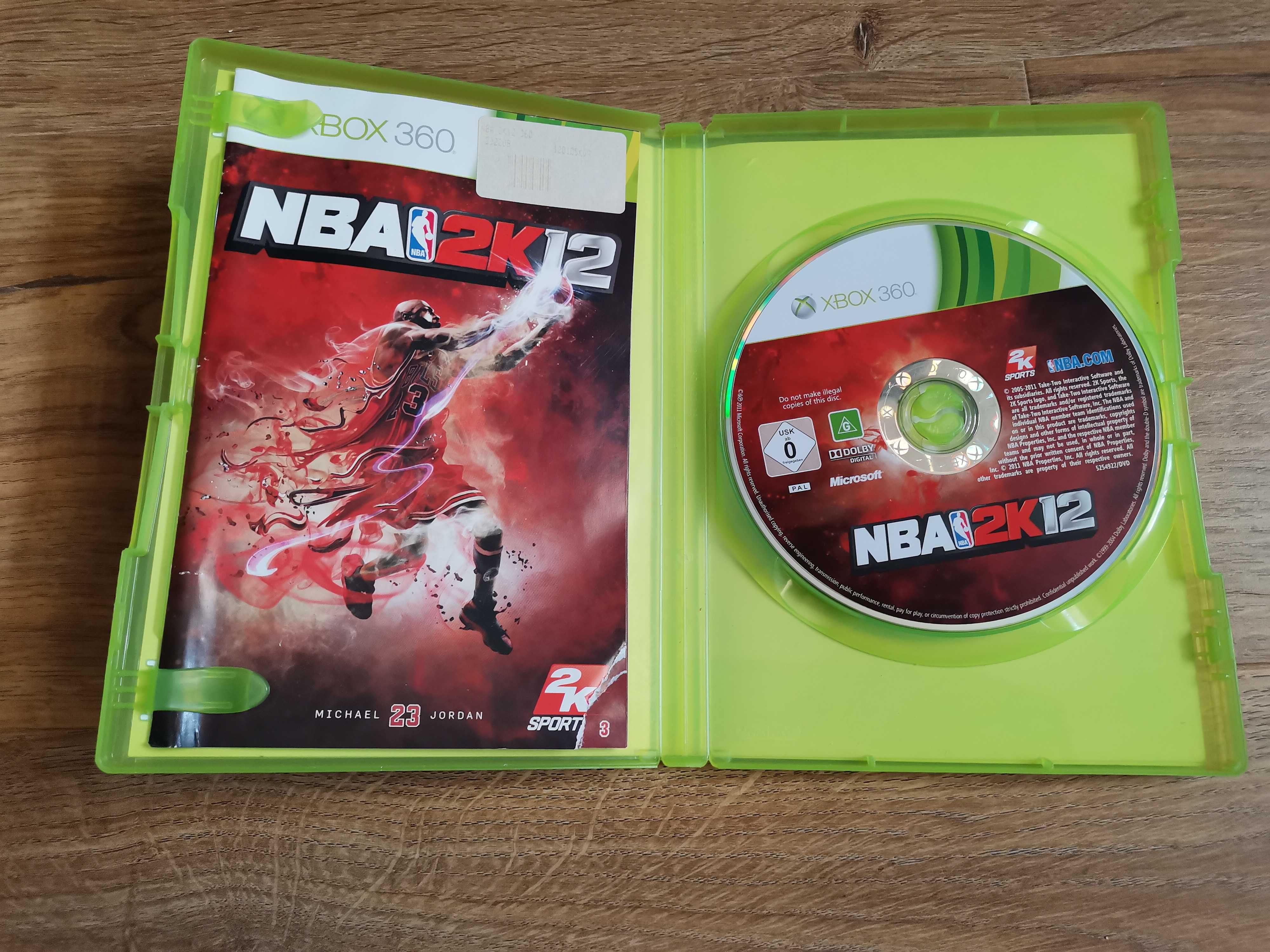 Gra NBA 2K12 na konsolę XBOX 360
