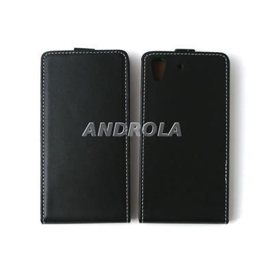 Futerał skórzany Huawei Y6 sligo plus czarny