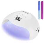 lampa uv led do paznokci 48 w  2 pilniczki