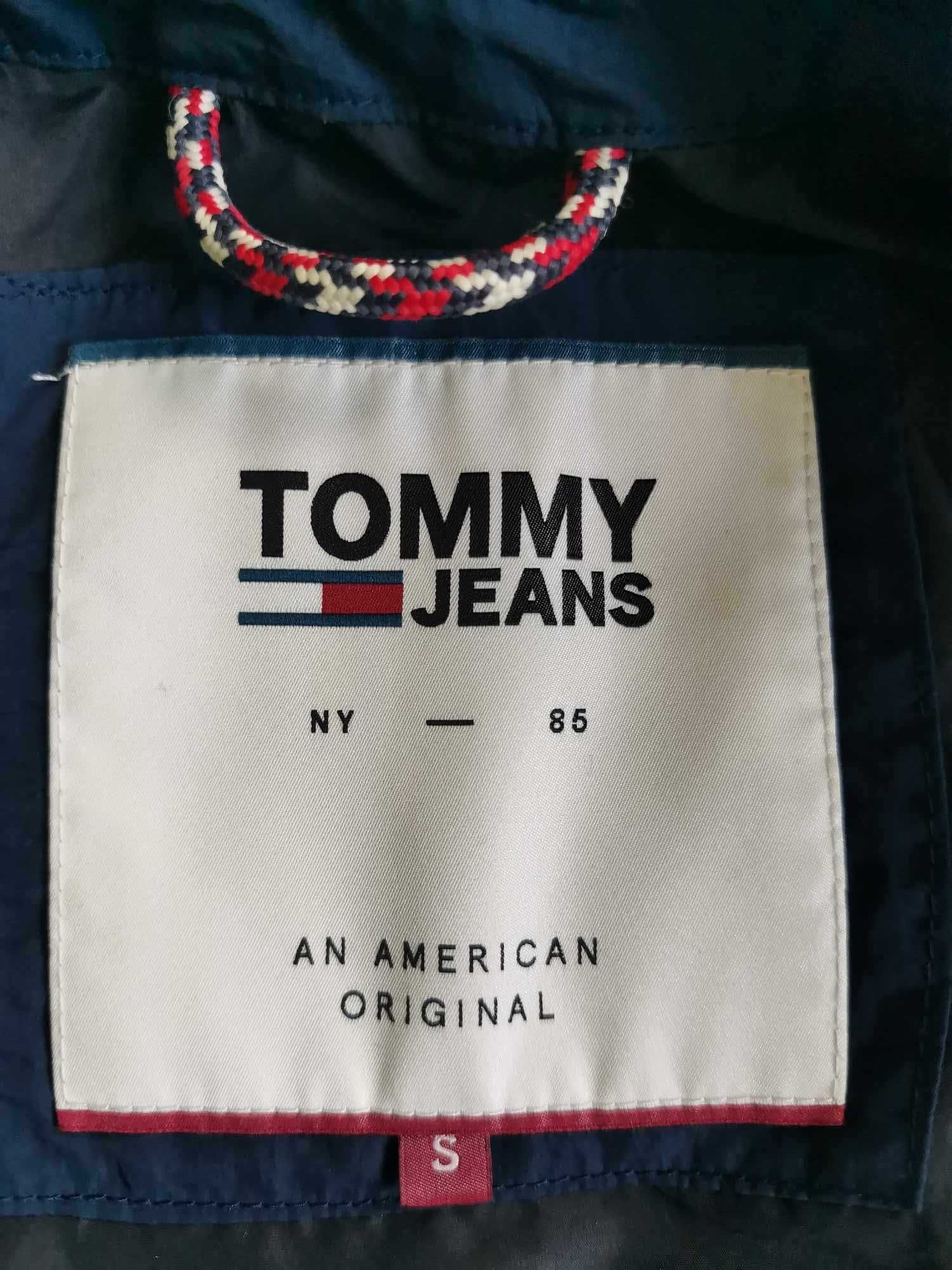 Tommy Hilfiger Jeans granatowa bomberka w idealnym stanie