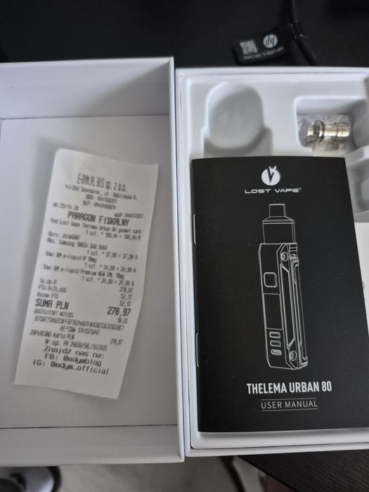 Opakowanie etui URBAN 80 THELEMA