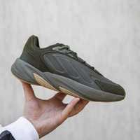 Чоловічі кросівки Adidas Ozelia сірий з зеленим 2195 НОВИЗНА