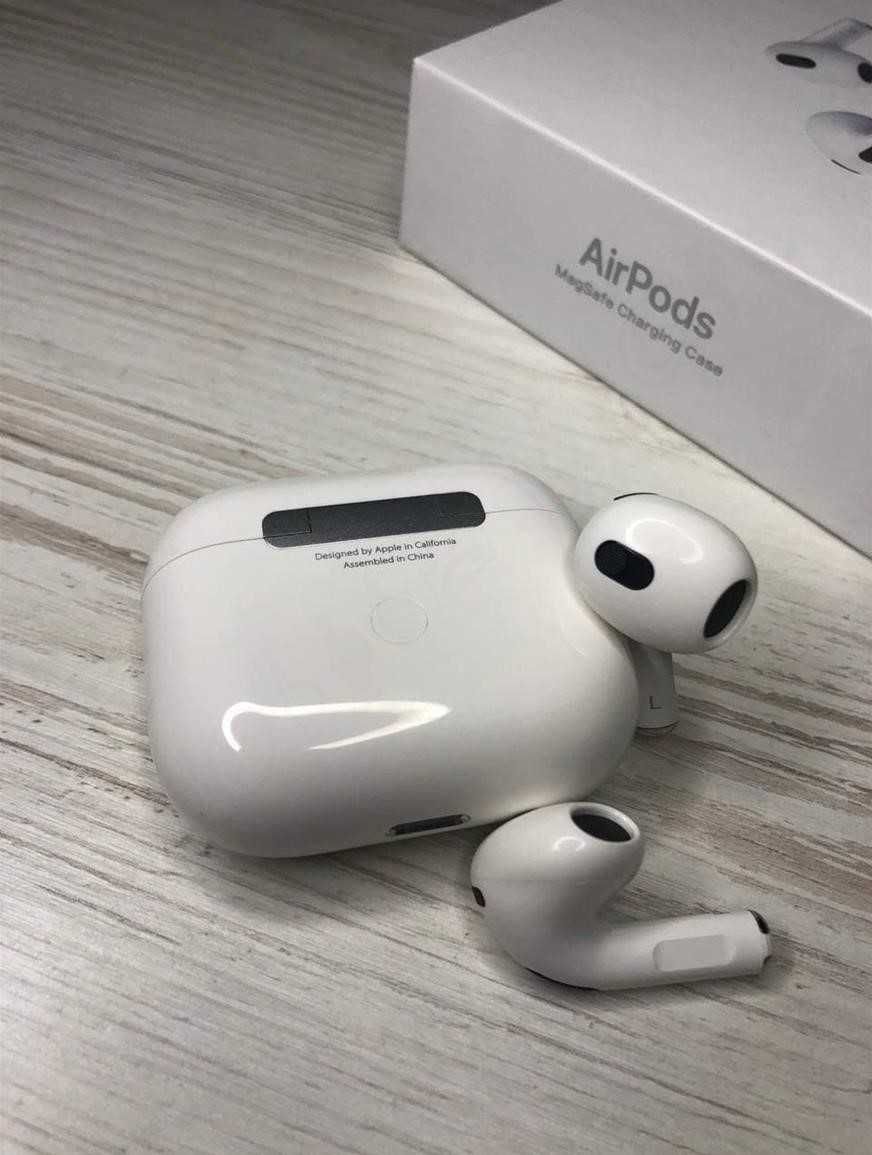 Єпл Airpods 3 Оригінал без відмінностей.