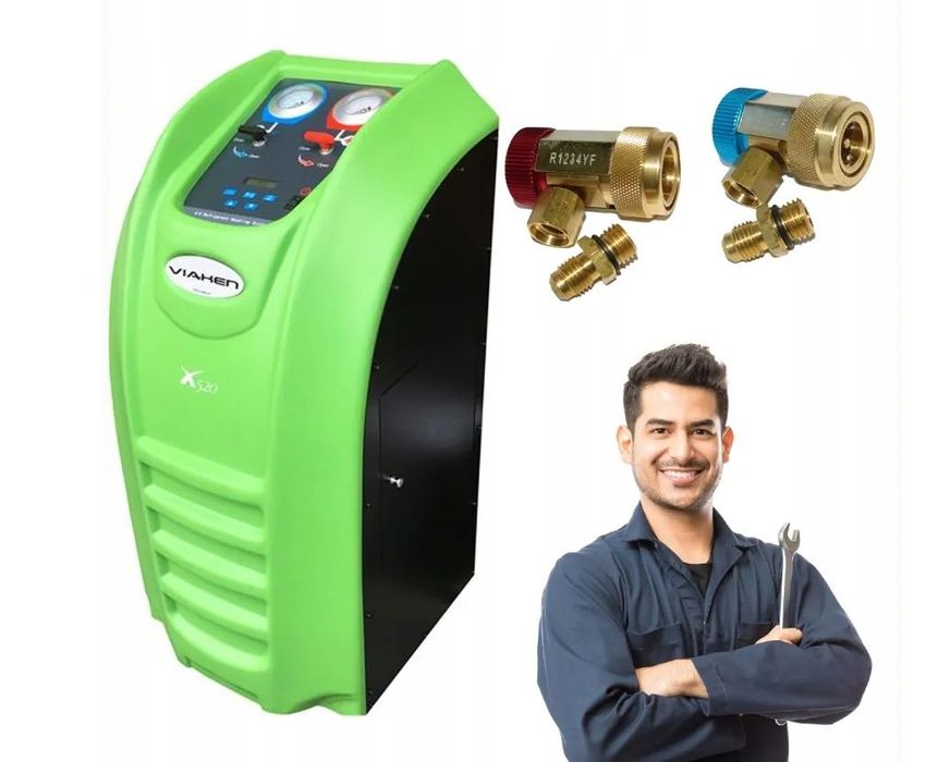 Stacja Obsługi Klimatyzacji VIAKEN X520 R134A – Profesjonalne Serwisowanie Klimatyzacji