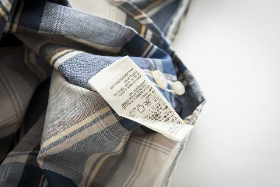 Abercrombie & Fitch New York Koszula Męska w kratę Muscle Fit XL