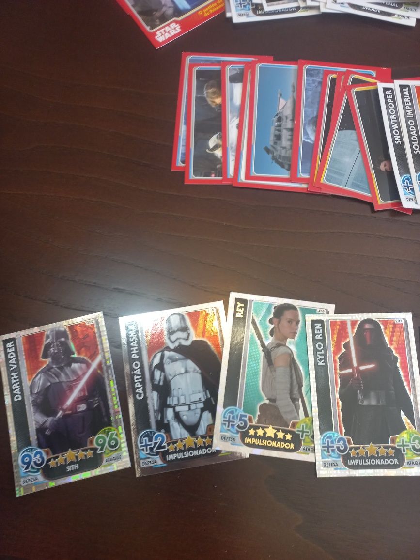 Cartas Colecção/Jogo Star Wars