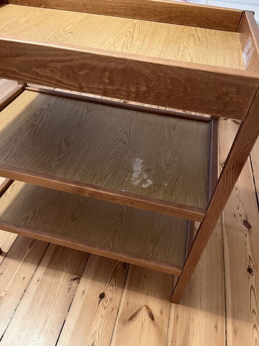 Łóżeczko i przewijak ZESTAW WOODIES