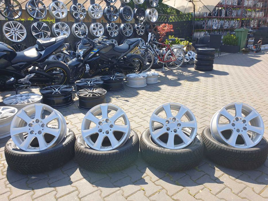 Felgi aluminiowe Aluett 16" 5x112 7j et48 Vw Seat Skoda Bmw itp.