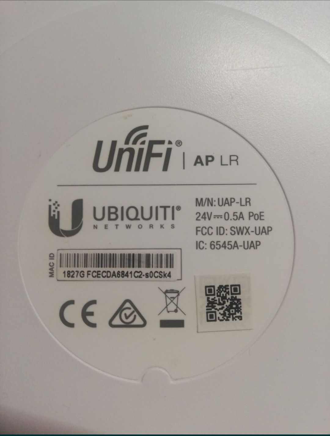 Unifi AP LR Punk Dostęp