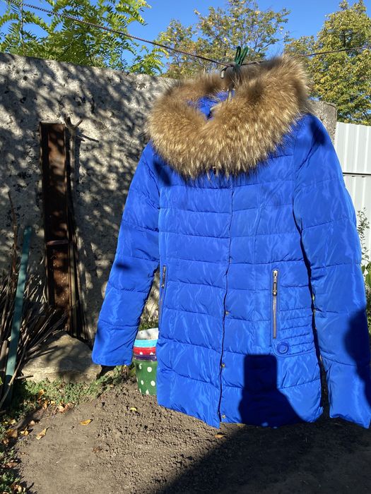 Куртка зимня xs-s. Хутро натуральне