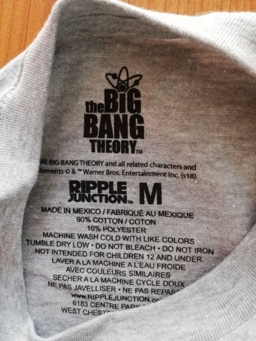 T-shirt Big Bang Theory