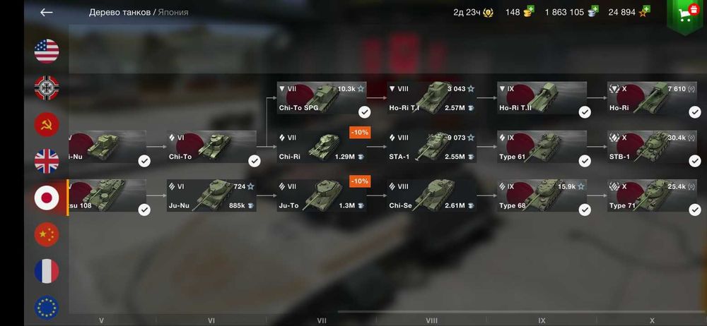 Аккаунт WOT Blitz