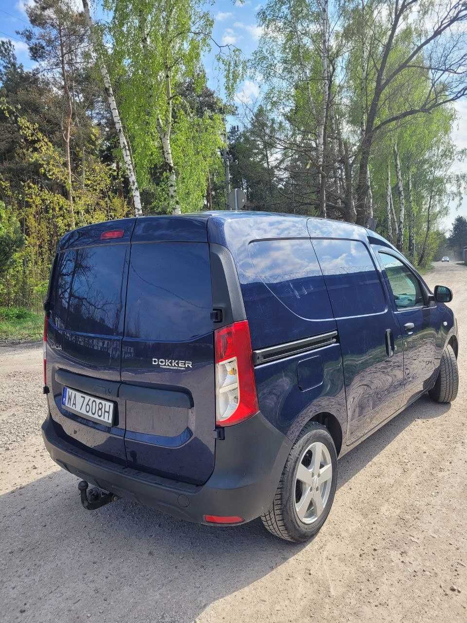 Dacia Dokker, benzyna - niski przebieg.