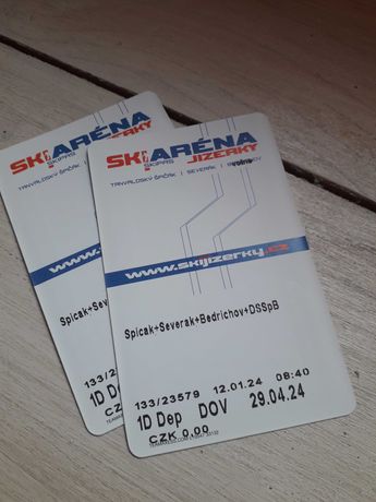 Skipass × 2 Góry Izerskie Czechy