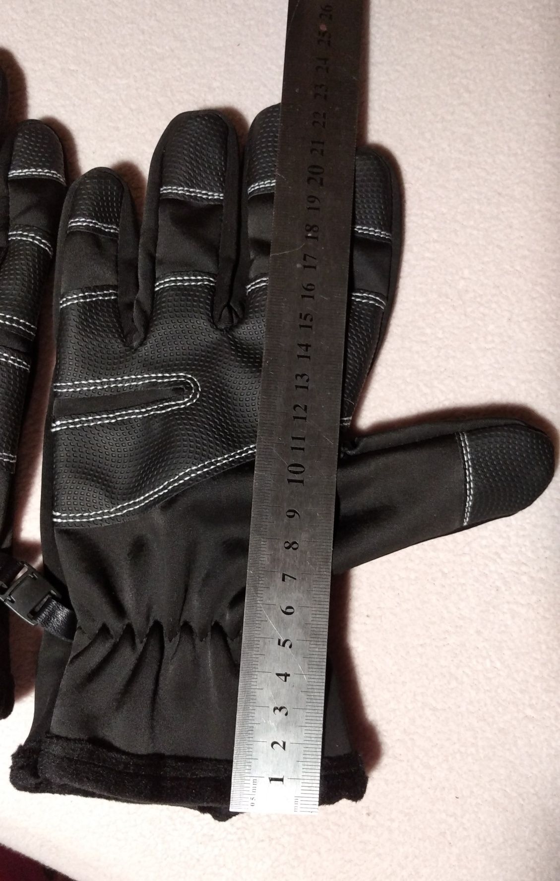 Зимние мужские перчатки, водонепроницаемые термозащитные ветрозащитные
