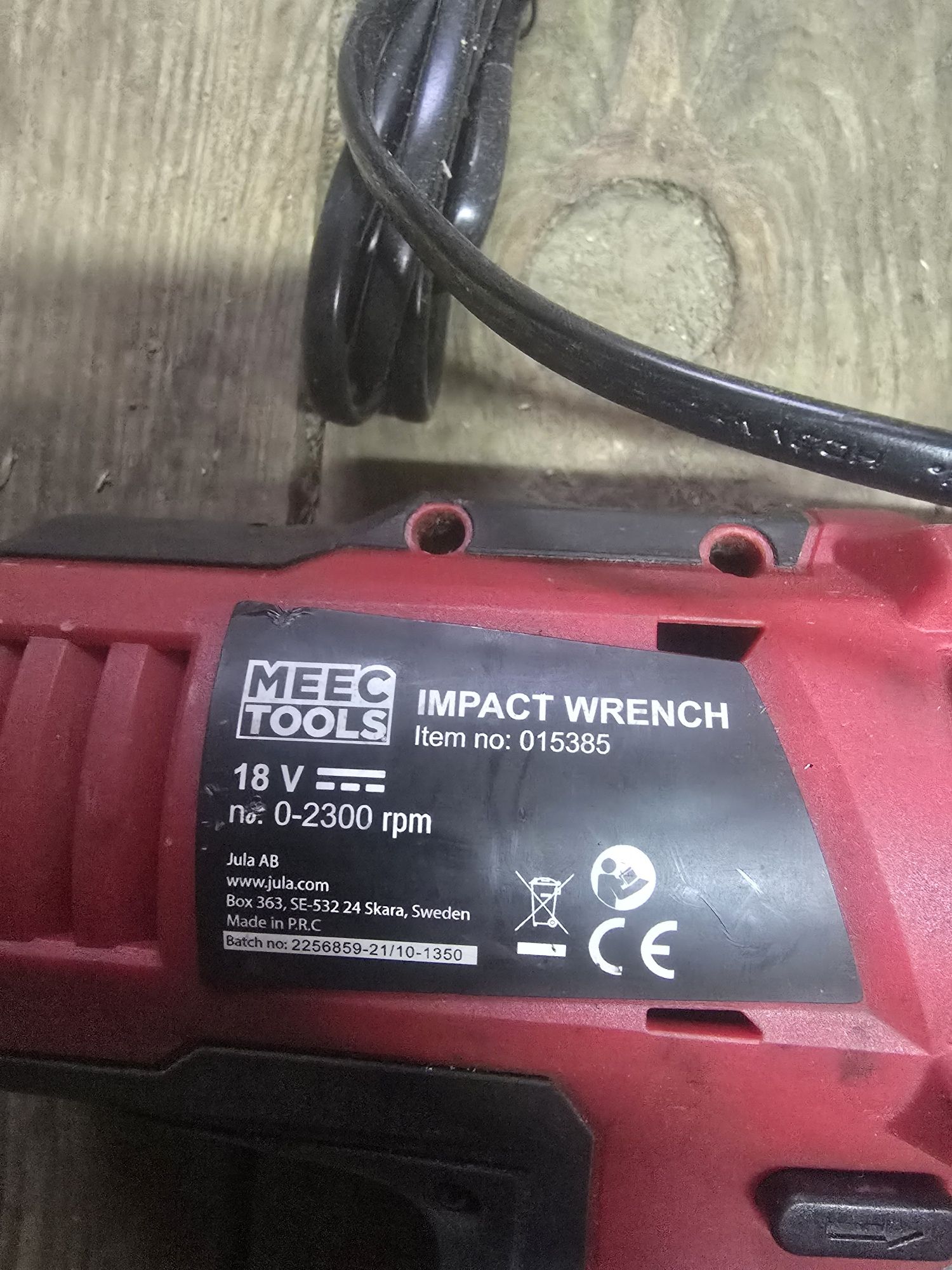 Klucz pneumatyczny MeecTools 18V Cena ostateczna
