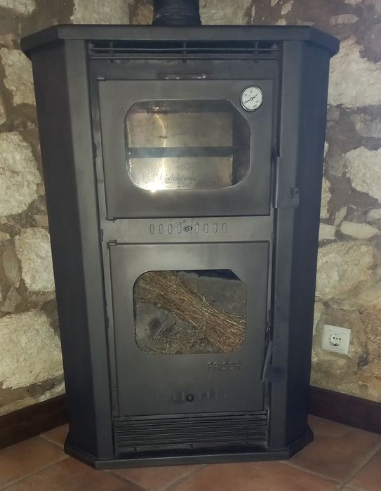 Salamandra com forno
