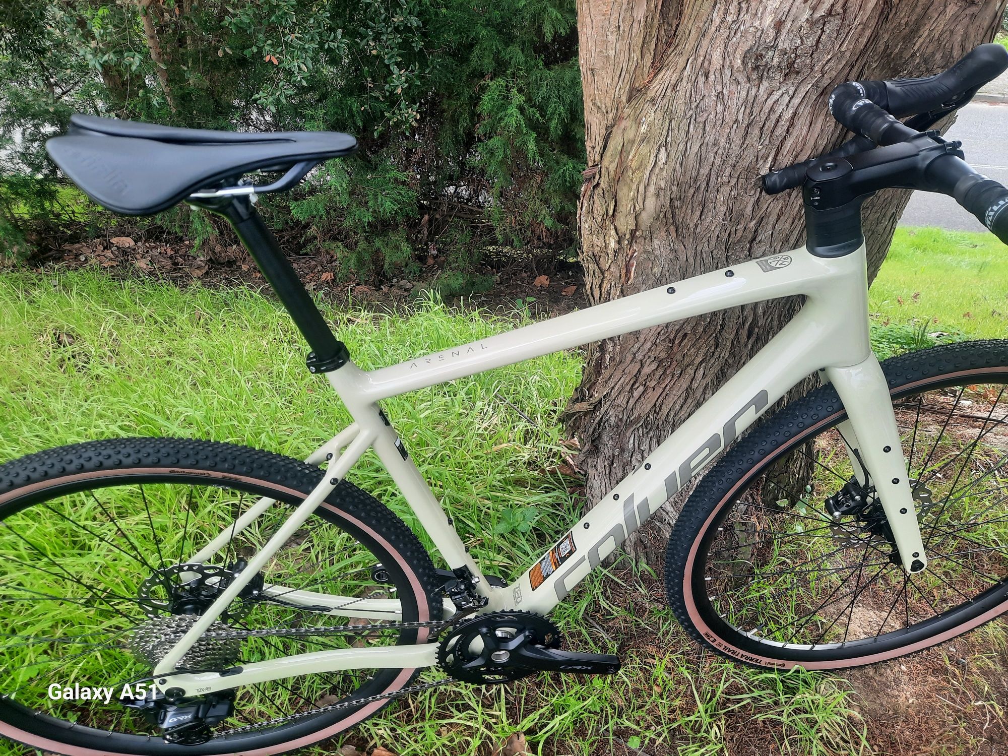 Bicicleta de gravel L carbono grx 12x2v