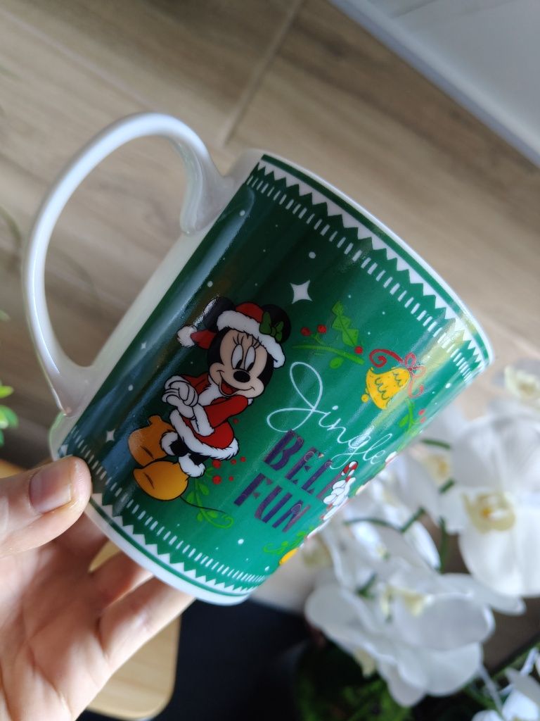 Zielony duży kubek Disney myszka miki