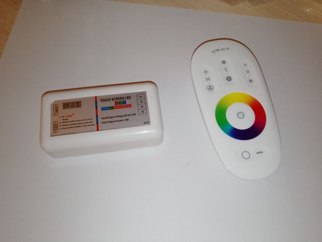Контролер RGB OEM 18А-2,4G-Touch Білий