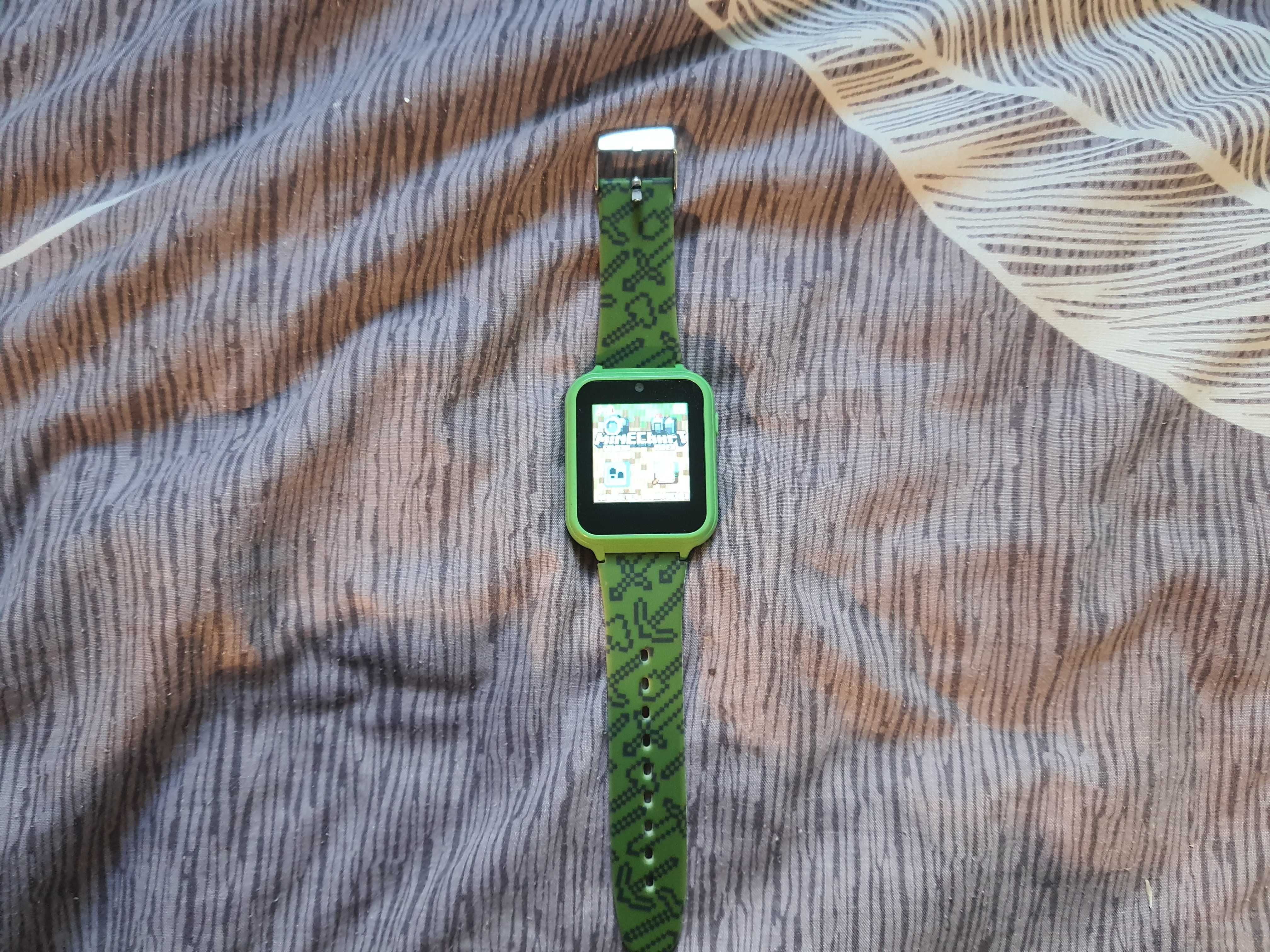 Zegarek smartwatch opaska Minecraft