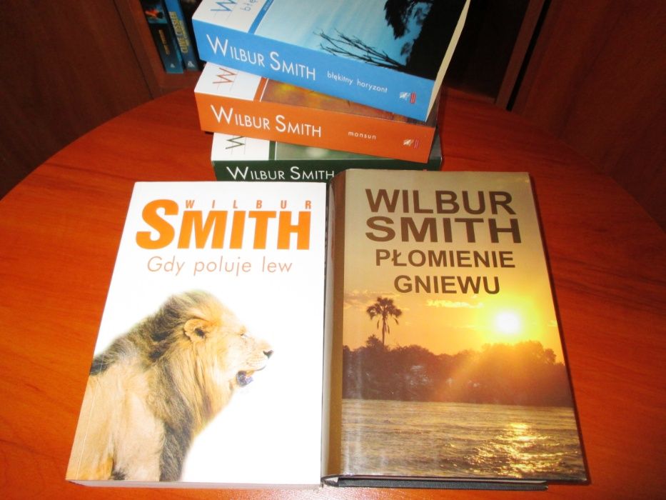 Wilbur Smith Saga rodu Courteneyów książki przygoda-sensacja