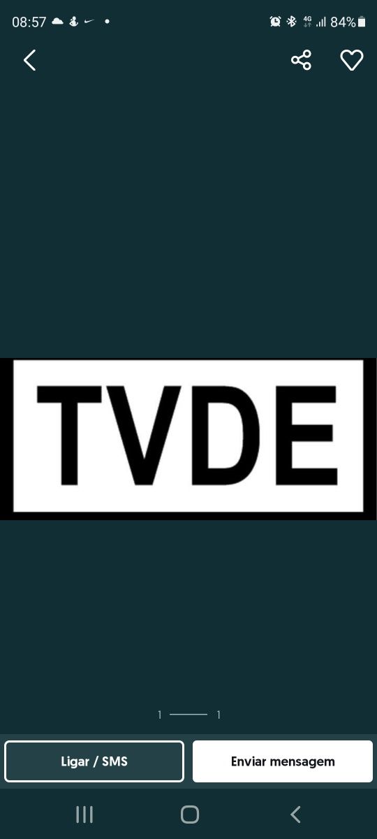 ***Viaturas para Tvde***
