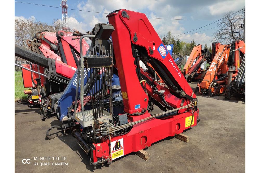 hds manipulator żuraw hmf 1110 hds hiab fassi palfinger 2013