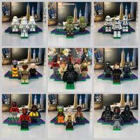Фігурки Lego Star Wars Дарт Вейдер, Джедай Obi-Wan, Luke Skywalker