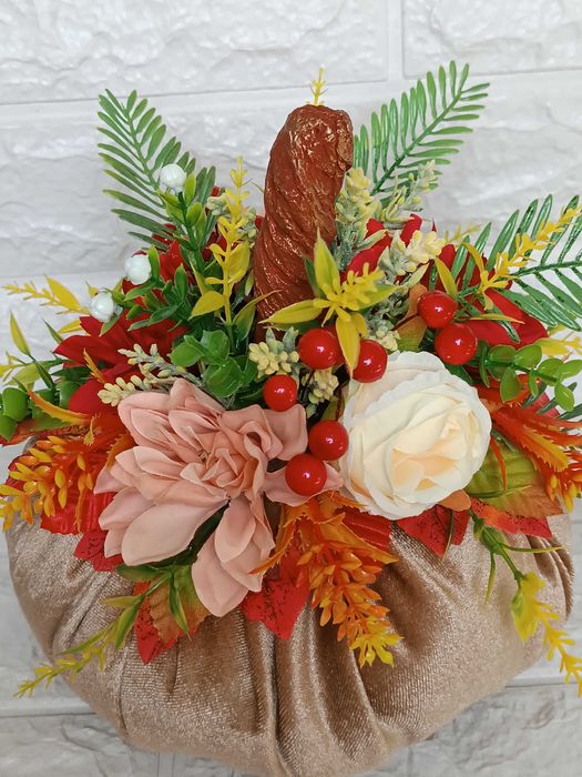 Гарбуз декоративний, тиква, осінній гарбуз, подарунок до свята осені