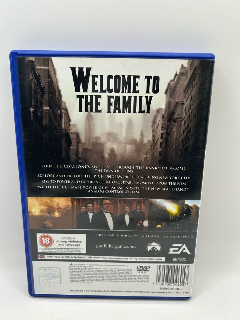 The Godfather 3xA Ps2 nr 9750