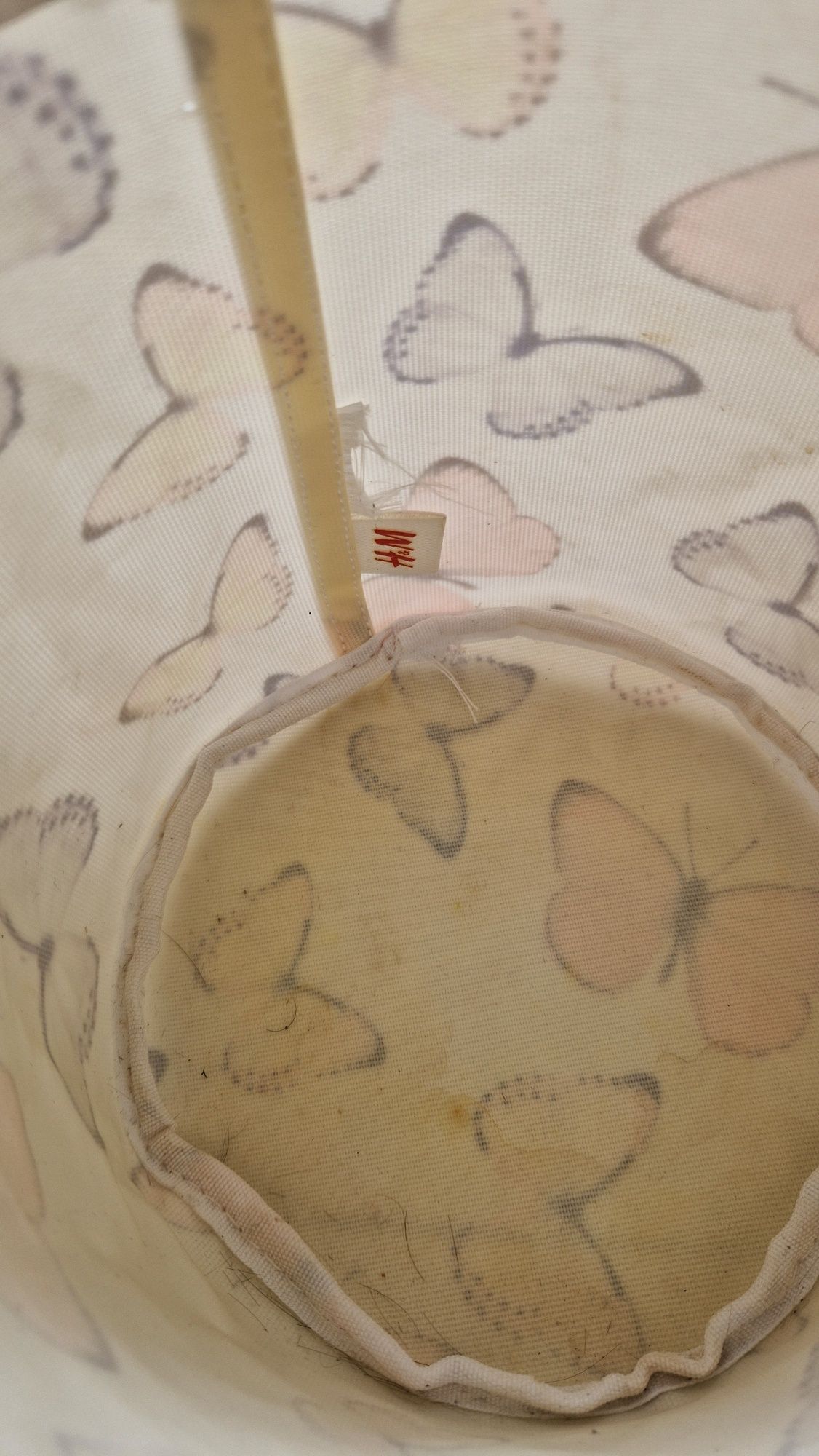 Cesto arrumação H&M borboletas