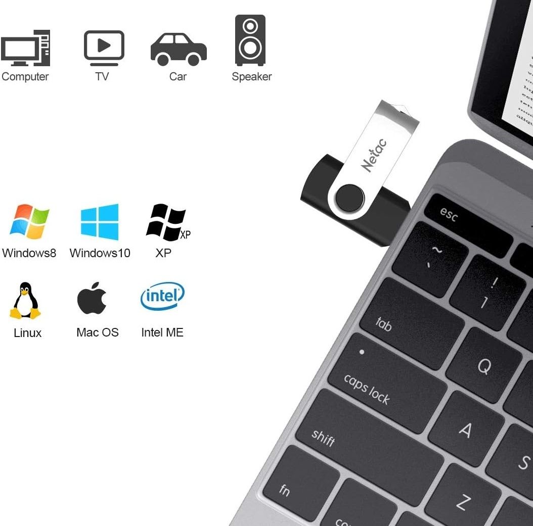 Pendrive Netac 64GB U505 USB 2.0 Nowy