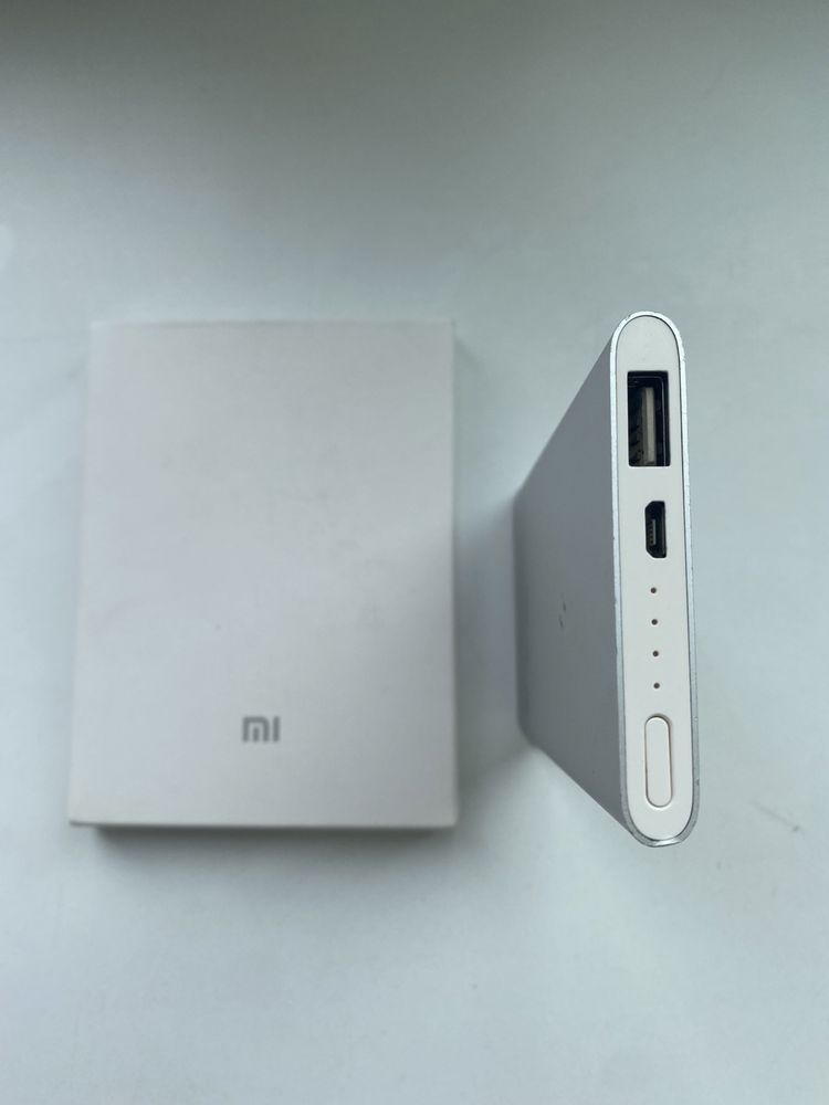 Зовнішній акумулятор Xiaomi Power Bank 5000mAh (NDY-02-AM) Silver