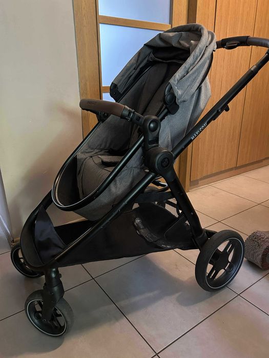 Wózek Zelia S 2w1 spacerówka i gondola Maxi-Cosi - szary