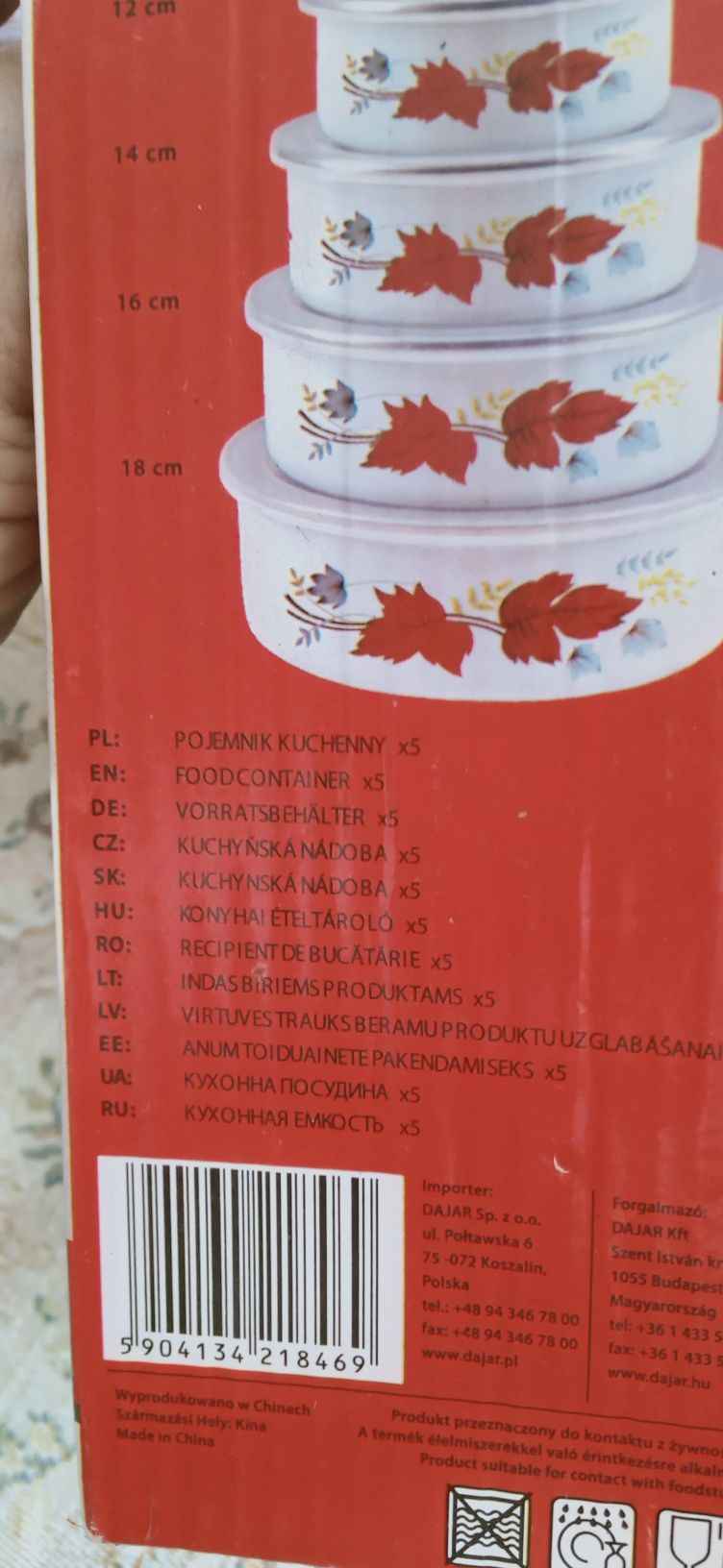 Pojemniki do przechowywania